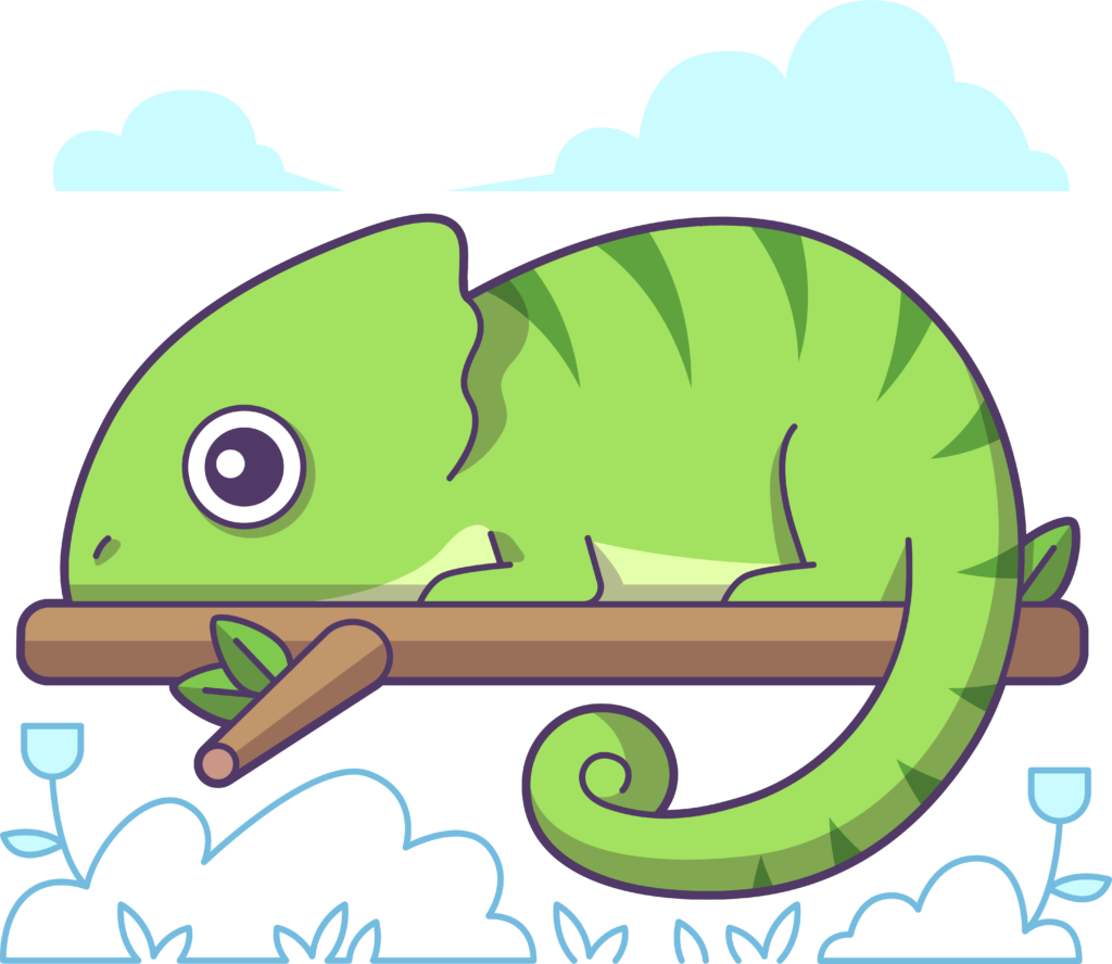 Chameleon as a metaphor for being industry-agnostic